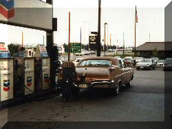 1960 Chrysler LeBaron First Fill Up following Rebirth