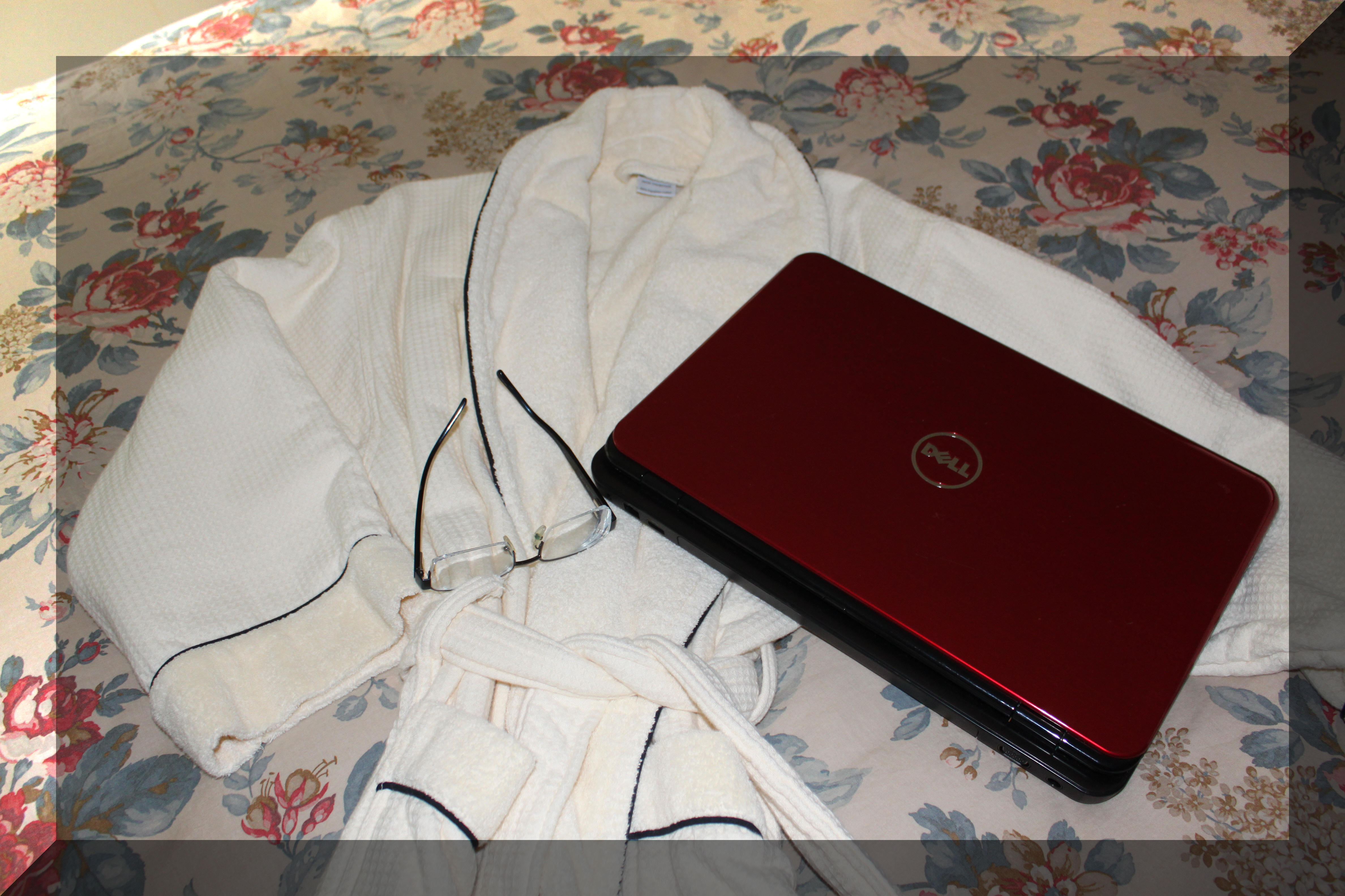 Robe and Laptop